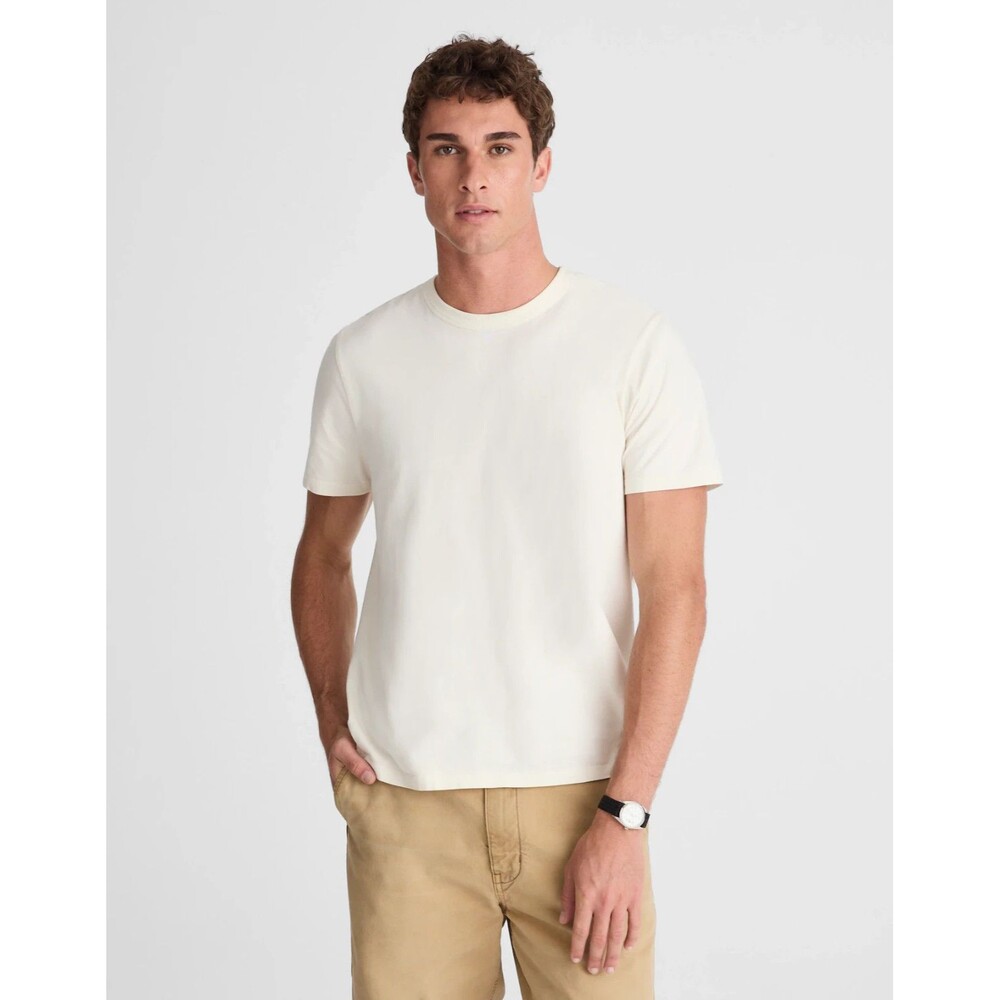 Madewell T-Shirt Mens XXL White Allday Crewneck Tee Casual Basic Preppy Cotton